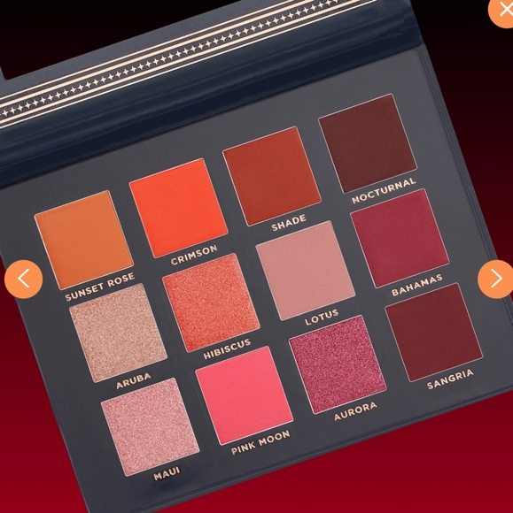 Ace Beauty Scarlet Dusk Eyeshadow Palette NIB - Picture 3 of 8